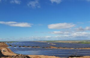 Planta fotovoltaica de Iberdrola en Bargas.