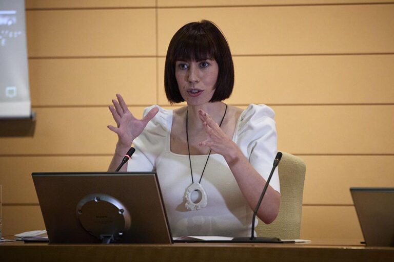 La ministra de Ciencia e Innovación, Diana Morant / Foto: Jesús Hellín - Europa Press