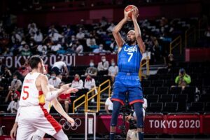 Durant en el España - USA - FIBA