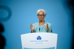 La presidenta del BCE, Christine Lagarde