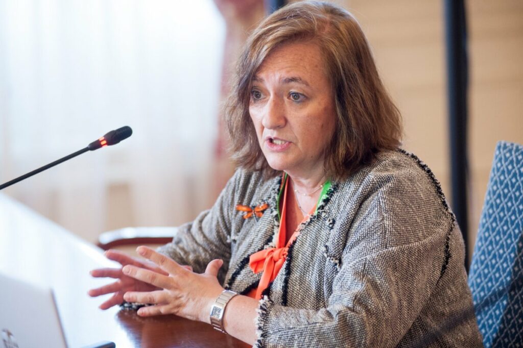 La presidenta de la Autoridad Independiente de Responsabilidad Fiscal (AIReF), Cristina Herrero. - APIE