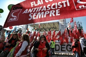 Marcha antifascista de la CGIL en Roma - CGIL