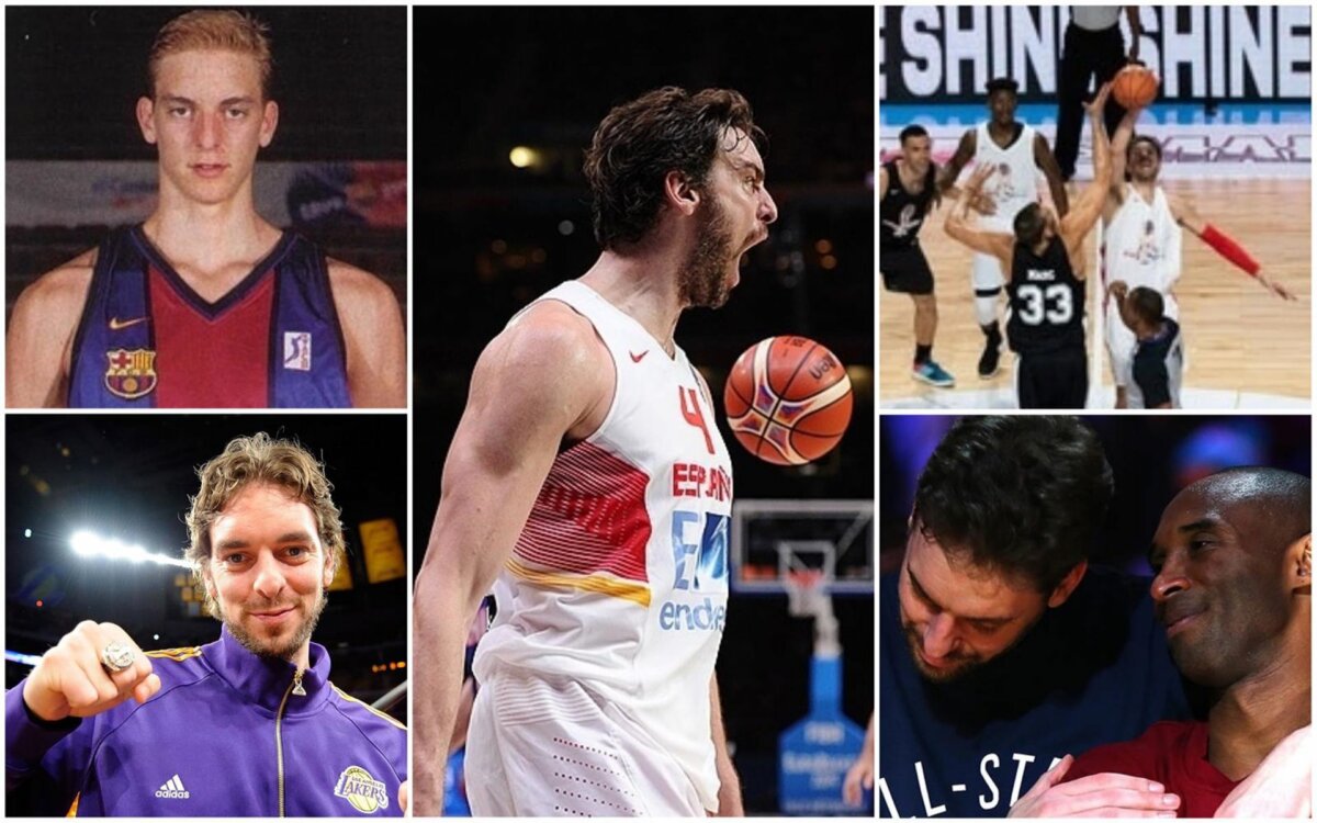 Momentos estelares en la carrera de Pau Gasol - EUROPA PRESS - Archivo