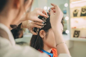 Preparación para una boda