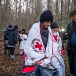 Llegada de migrantes a Narewka, en Polonia - JANA CAVOJSKA / ZUMA PRESS