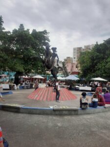 Parque El Quijote en La Habana