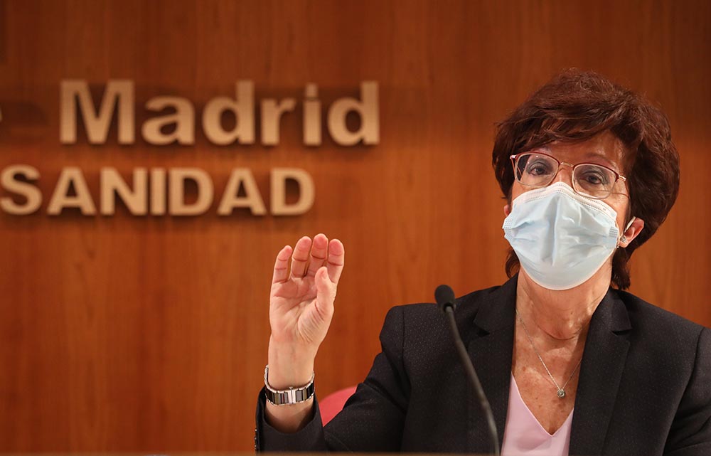 La directora general de Salud Pública, Elena Andradas / Foto: Marta Fernández - Europa Press