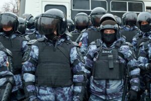 Policía antidisturbios en Moscú, Rusia. - MIHAIL TOKMAKOV / ZUMA PRESS / CONTACTOPHOTO