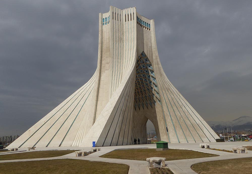 Tehran. Torre Azadi (Cortesía de la Embajada de la República Islámica de Irán)