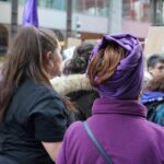 Feministas manifestándose en Madrid por el 8-M | Foto: Servimedia