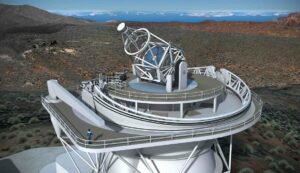 El Telescopio Solar Europeo (EST, por sus siglas en inglés) está considerado el futuro buque insignia de la física solar europea. / Gabriel Pérez Díaz | IAC