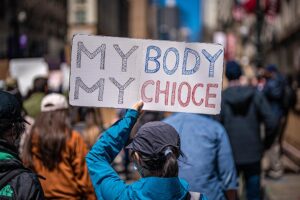 Una manifestación en Chicago sobre el aborto en Estados Unidos - Chris Riha/ZUMA Press Wire/dpa
