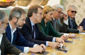 Feijóo interviene en su reunión con empresarios en la Cámara de Comercio de Ceuta | Foto: Tarek/PP