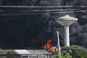 Incendio en depósitos de combustible en la ciudad cubana de Matanzas - XINHUA / XINHUA NEWS / CONTACTOPHOTO