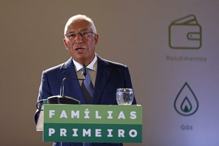El primer ministro de Portugal, António Costa