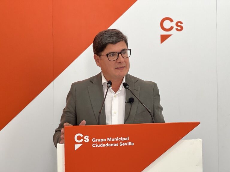 Álvaro Pimentel, exportavoz del grupo municipal de Cs en el Ayuntamiento de Sevilla / Foto: Ciudadanos
