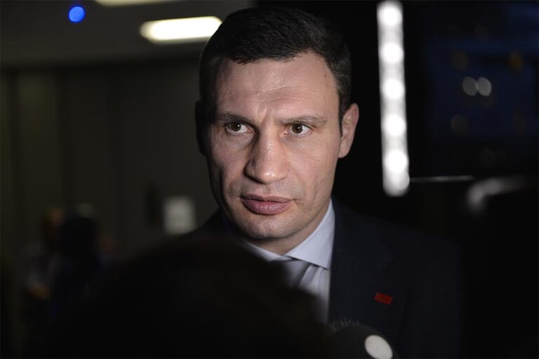 El alcalde de Kiev, Vitali Klitschko