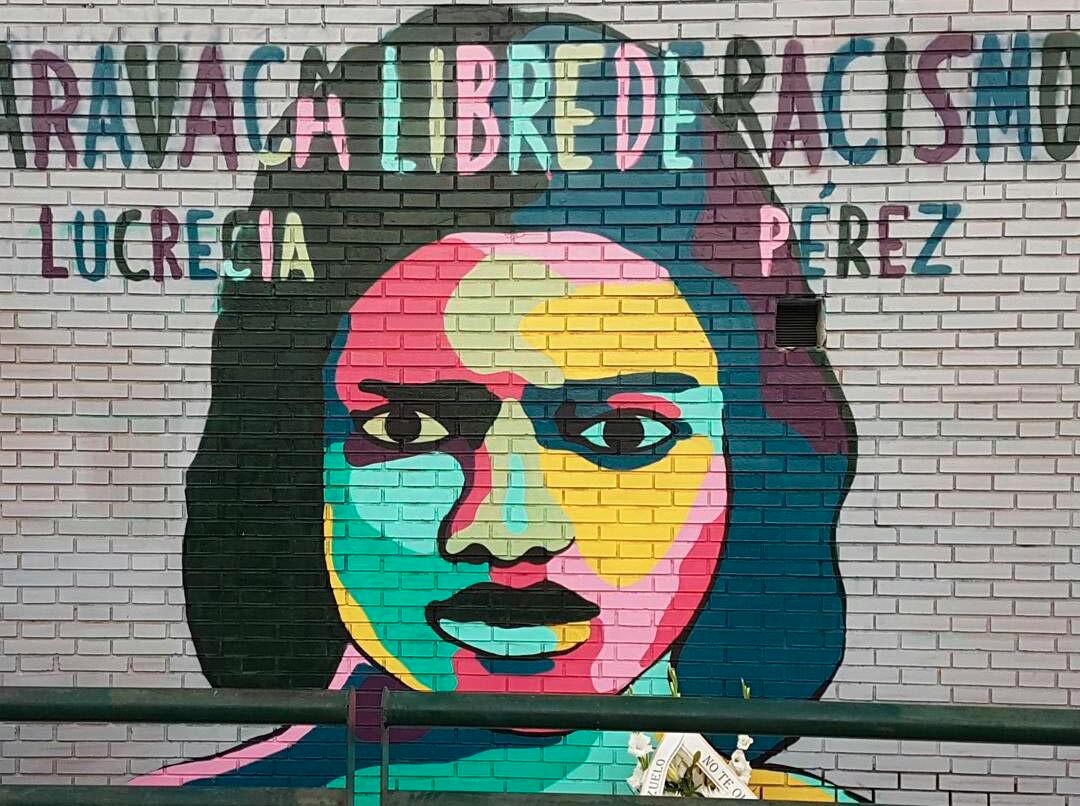 Mural de Lucrecia Pérez