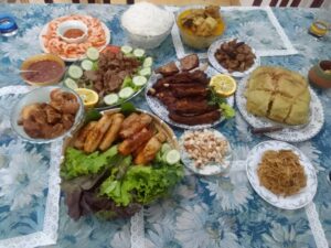 Platos de comida cubana