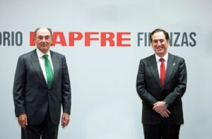 Ignacio Galán, presidente Iberdrola, y Antonio Huertas, presidente Mapfre / Foto: Iberdrola
