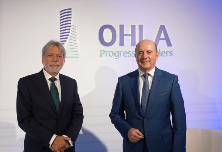 Luis Amodio, presidente de OHLA, y José Antonio Fernández Gallar, CEO de OHLA / Foto: OHLA