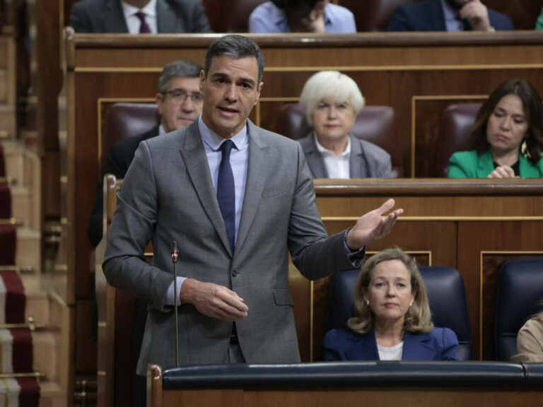 Pedro Sánchez en el Congreso