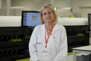 Cristina Arbona, directora del Centro de Transfusión de la Comunidad Valenciana. / Imagen cedida por la investigadora