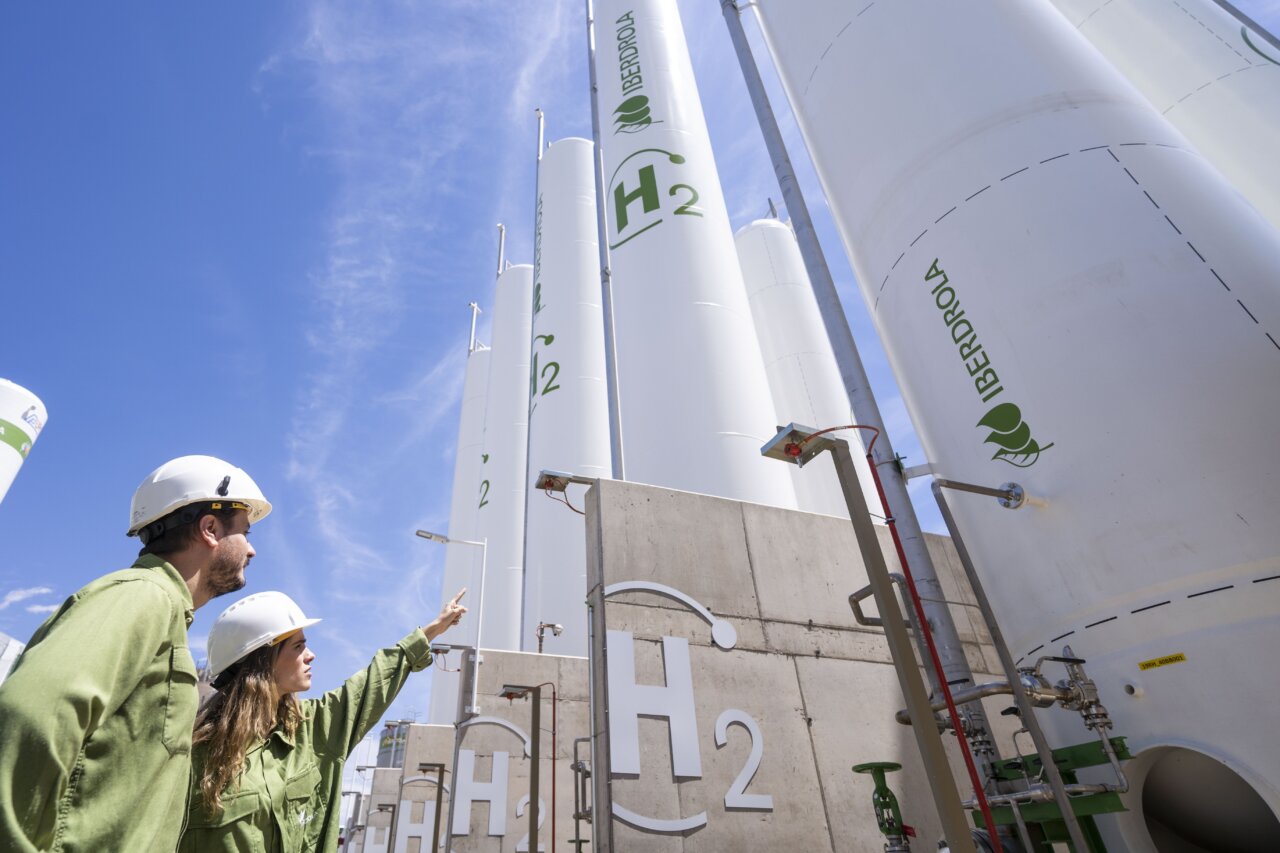 Planta de Iberdrola de hidrógeno verde / Foto: Nacho Martín