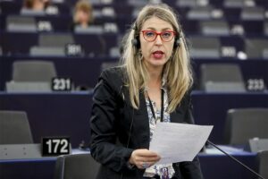 La eurodiputada de Unidas Podemos María Eugenia Rodríguez Palop