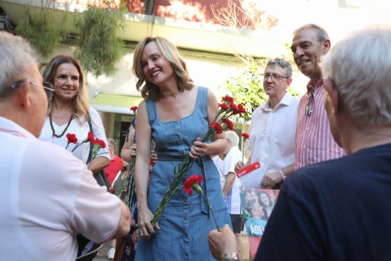 Pilar Alegría expone las propuestas socialistas en educación / Foto: PSOE