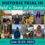 Cartel de la demanda juvenil 'Held v. State of Montana'