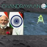 El exitoso alunizaje de la misión Chandrayaan-3 se ha retransmitido en directo, con la presencia del primer ministro indio, Narendra Modi. / ISRO