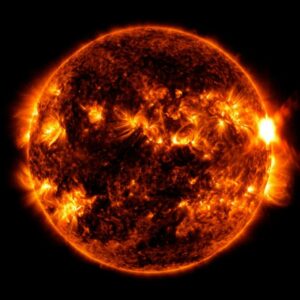 La NASA detecta una intensa erupcion solar