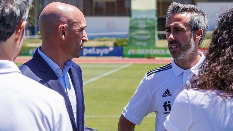 Luis Rubiales y Jorge Vilda / Foto: RFEF