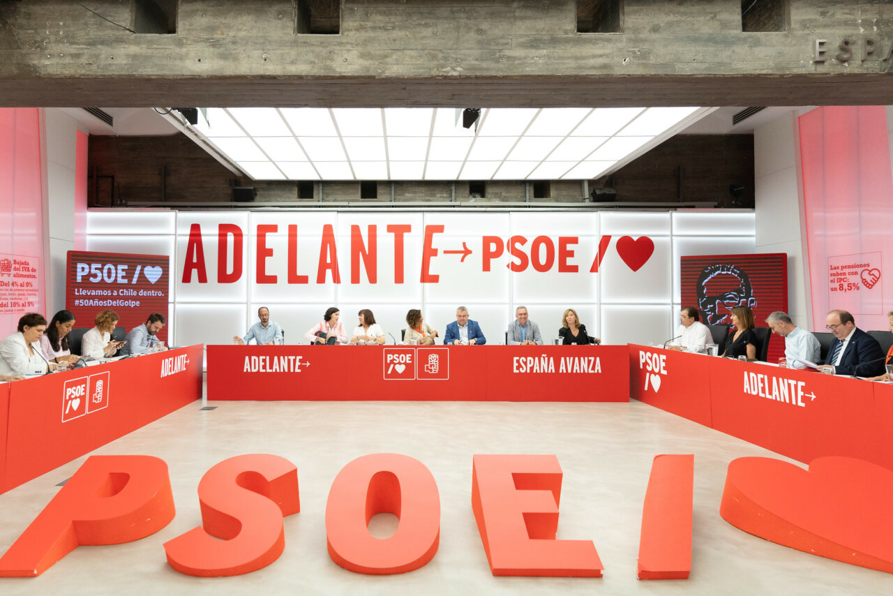 Reunión de la Comisión Ejecutiva Federal del PSOE