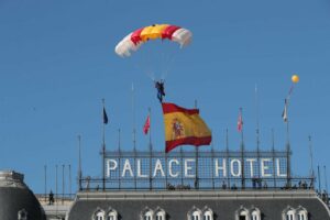 Imagen del desfile por el 12 de octubre en Madrid