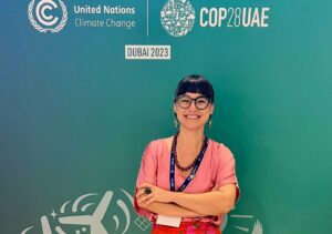 Alícia Pérez-Porro señala que el hecho de que la COP28 comenzara con la aprobación del fondo de ‘pérdidas y daños’ supone un buen inicio. / Foto cedida por la entrevistada