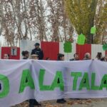 protesta contra la tala