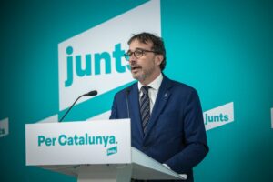 El vicepresidente y portavoz de Junts, Josep Rius, en una imagen de archivo. (Foto: Junts)