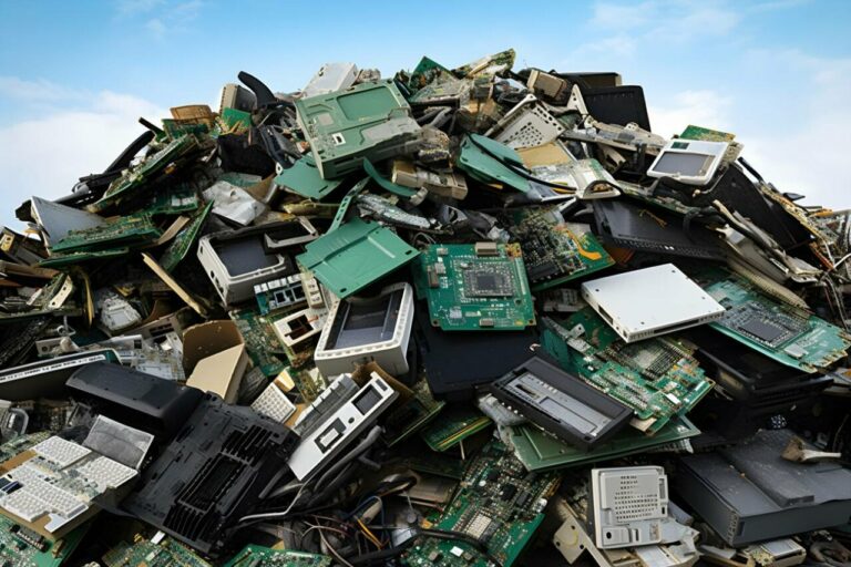 El informe de la ONU advierte que en 2022 se produjeron un total de 62 millones de toneladas de residuos electrónicos, lo que supone un 82 % más que en 2010. / Adobe Stock