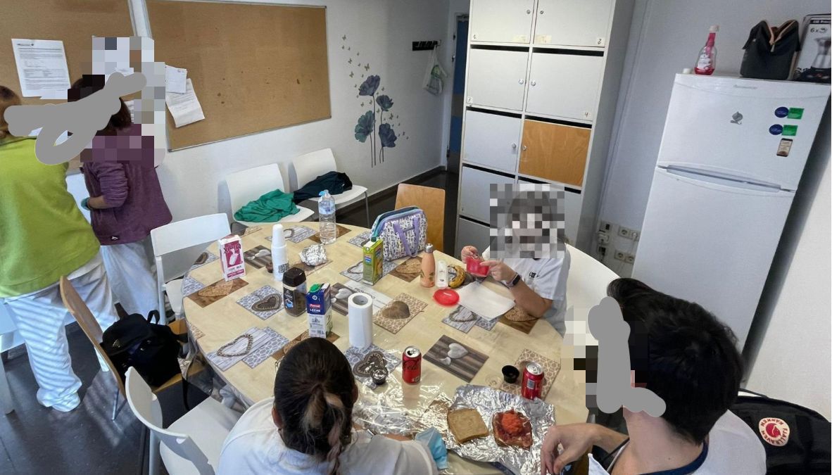 Imagen de la sala de descanso de Urgencias del Severo Ochoa. (Foto: CCOO) Imagen de la sala de descanso de Urgencias del Severo Ochoa. (Foto: CCOO)