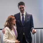 Pau Gasol y Mónica García
