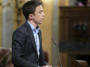 El portavoz de Sumar en el Congreso, Íñigo Errejón, en una imagen de archivo. (Foto: Congreso)