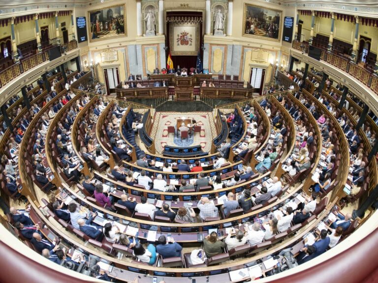 Imagen del hemiciclo del Congreso de los Diputados. (Foto Congreso)