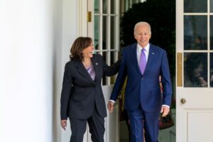 El presidente de EEUU, Joe Biden, y su vicepresidenta, Kamala Harris. (Foto: The White House)