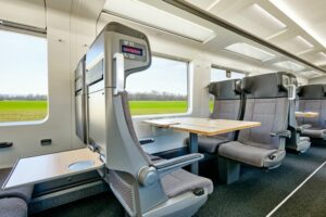 Imagen del interior de un tren de Talgo. (Foto: Talgo)