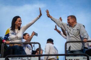 Edmundo González y María Corina Machado en una imagen de archivo. (Foto: redes sociales de Edmundo González)