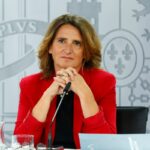 La vicepresidenta tercera y ministra para la Transición Ecológica y el Reto Demográfico, Teresa Ribera, en la rueda de prensa tras el Consejo de Ministros. (Foto: Pool Moncloa/José Manuel Álvarez)