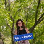 La presidenta de la Comunidad y del PP de Madrid, Isabel Díaz Ayuso, en el arranque del curso político en Arganda del Rey. (Foto: PP de Madrid)