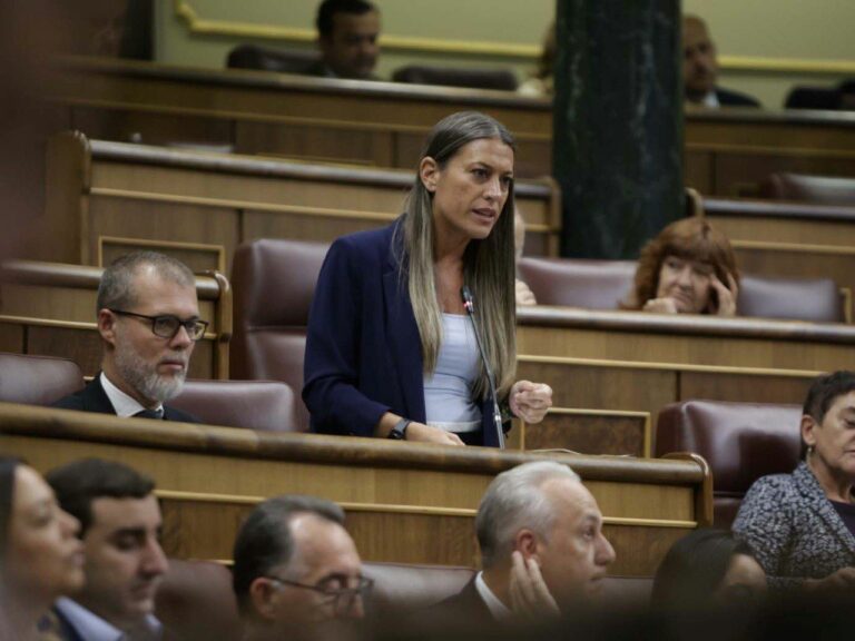 La portavoz de Junts en el Congreso, Míriam Nogueras. (Foto: Congreso)